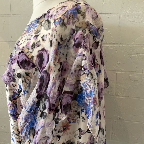 PARKER floral silk blouse - Picture 6 of 14